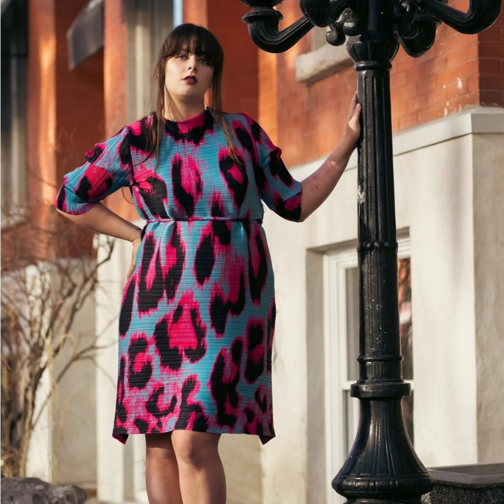 Kate Hewko Leopard Glam Dress